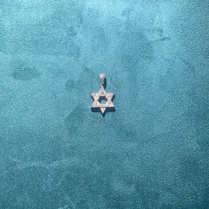 Sterling silver Star of David pendant